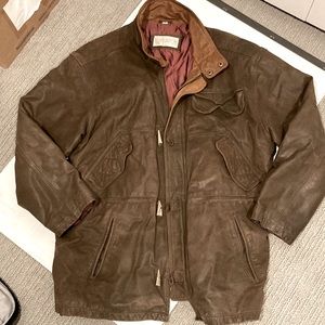 Leather Aviator Jacket